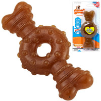Іграшка жувальна Nylabone Puppy Chew Ring Bone M, смак курки, для собак до 16 кг Іграшка жувальна Nylabone Puppy Chew Ring Bone M, смак курки, для собак до 16 кг