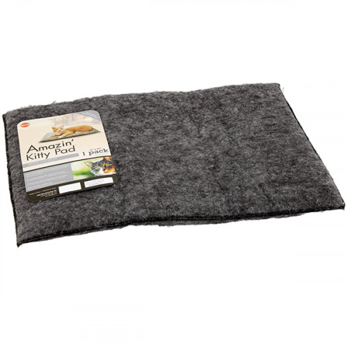 Лежак K&H Amazin Kitty Pad для кошек, серый, 58×31×5 см