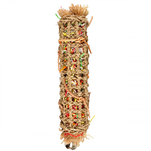 Іграшка Flamingo Papyr Parakeet Toy Tube для папуг, 11 × 9 × 45 см