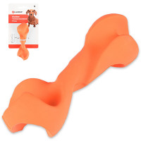 Игрушка Flamingo Rubber Flexo Twisted Dumbbell, для собак, 10.8×3.7 см Игрушка Flamingo Rubber Flexo Twisted Dumbbell, для собак, 10.8×3.7 см