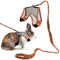 Шлея з повідцем Flamingo Rabbit Harness With Art Joy Leash, для кроликів Шлея з повідцем Flamingo Rabbit Harness With Art Joy Leash, для кроликів