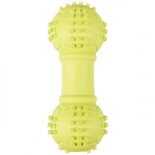 Іграшка Flamingo Scrum Volleyball Dumbbell, гантель з пищалки, для собак