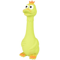 Игрушка Flamingo Duck Sitting, утка, для собак Игрушка Flamingo Duck Sitting, утка, для собак