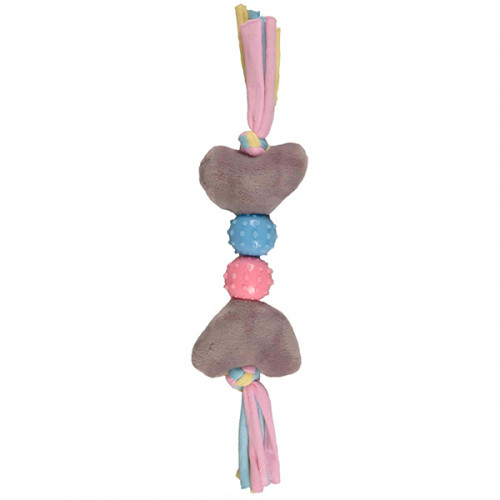 Игрушка мягкая Flamingo Petty Hearts+Balls, для щенков