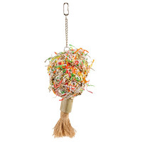 Игрушка Flamingo Papyr Parakeet Toy Bouquet, для попугаев, 10×11×41 см Игрушка Flamingo Papyr Parakeet Toy Bouquet, для попугаев, 10×11×41 см