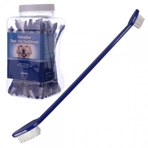 Зубна щітка Davis Dentamed Dual-End Toothbrush для собак і котів