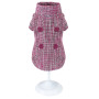 Куртка Croci Pinky Tweed для собак, зима, розовый, S, 20 см
