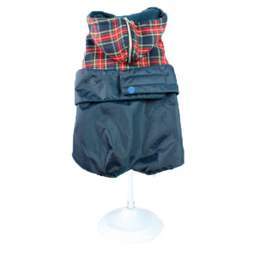 Куртка утеплена Croci Dachshund British для собак, зима, синій, XL, 34 см