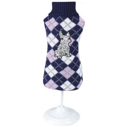 Светр Croci Shimmer для собак, зима, різнокольоровий, XXL, 40 см