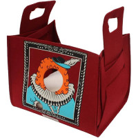 Диван-сумка Croci Popcat King для собак и кошек, бордовый, 35×25×30 см Диван-сумка Croci Popcat King для собак и кошек, бордовый, 35×25×30 см