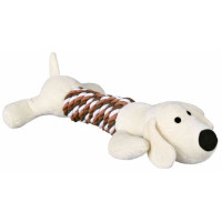 Игрушка Trixie Animal with Rope, для собак, 32 см Игрушка Trixie Animal with Rope, для собак, 32 см
