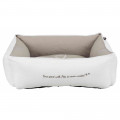 Лежак Trixie Pet's Home для собак, бело-коричневый, 60×50 см