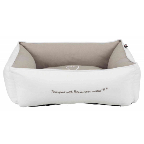 Лежак Trixie Pet's Home для собак, бело-коричневый, 60×50 см