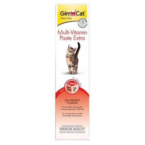 Паста GimCat Multi-Vitamin Paste Extra, для кішок, 200 г