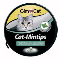 Ласощі GimCat Mint Tips в таблетках, для кішок, 330 шт Ласощі GimCat Mint Tips в таблетках, для кішок, 330 шт
