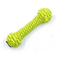 Игрушка GimDog Stretch гантель плетеная, для собак, 17.5 см Игрушка GimDog Stretch гантель плетеная, для собак, 17.5 см
