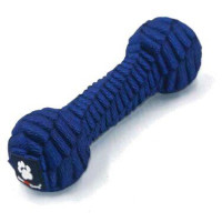 Игрушка GimDog Stretch гантель плетеная, для собак, 22.5 см