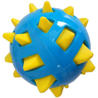 Игрушка GimDog Big Bang мяч с шипами, для собак, 15.2 см Игрушка GimDog Big Bang мяч с шипами, для собак, 15.2 см