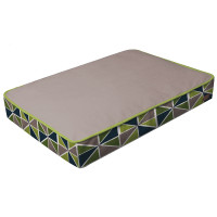 Подушка Croci Cozy Ray для собак и кошек, серо-зелёный, 75×52×10 см Подушка Croci Cozy Ray для собак и кошек, серо-зелёный, 75×52×10 см