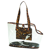 Сумка Croci Invisible Leopard для котів і собак дрібних порід, прозорий ПВХ, 41×21×31 см Сумка Croci Invisible Leopard для котів і собак дрібних порід, прозорий ПВХ, 41×21×31 см