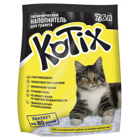 Силікагелевий наповнювач Kotix для котячого туалету, 7.6 л Силікагелевий наповнювач Kotix для котячого туалету, 7.6 л
