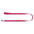 Поводок WAUDOG Nylon для собак, Арбуз, ширина 20 мм, длинна 152-183 см