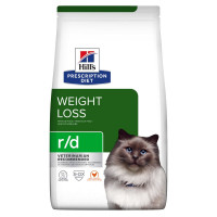Сухий корм Hill's Prescription Diet Feline r/d Weight Reduction для котів з надмірною вагою, 1.5 кг Сухий корм Hill's Prescription Diet Feline r/d Weight Reduction для котів з надмірною вагою, 1.5 кг