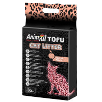 Соевый наполнитель AnimAll Tofu Peach с ароматом персика, для кошек, 6 литров (2,6 кг) Соевый наполнитель AnimAll Tofu Peach с ароматом персика, для кошек, 6 литров (2,6 кг)