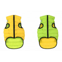 Двусторонняя куртка AiryVest L65 для собак, салатово-желтая Двусторонняя куртка AiryVest L65 для собак, салатово-желтая