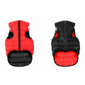 Двостороння куртка AiryVest S40 для собак, червоно-чорна