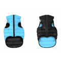 Двостороння куртка AiryVest XS30 для собак, чорно-блакитна