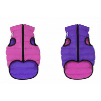 Двусторонняя куртка AiryVest M47 для собак, розово-фиолетовая Двусторонняя куртка AiryVest M47 для собак, розово-фиолетовая