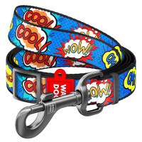 Поводок WAUDOG Nylon для собак, ВАУ, ширина 20 мм, длинна 152-183 см Поводок WAUDOG Nylon для собак, ВАУ, ширина 20 мм, длинна 152-183 см