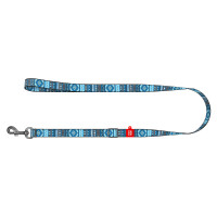 Поводок WAUDOG Nylon для собак, Этно синий, ширина 25 мм, длинна 152-183 см Поводок WAUDOG Nylon для собак, Этно синий, ширина 25 мм, длинна 152-183 см