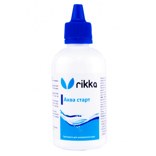 Стартовые бактерии Rikka Аква старт для аквариумов, 100 мл (WT-161)