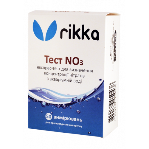 Тест Rikka NO3 для визначення концентрації нітратів у воді (T-104)