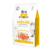 Сухий корм Brit Care Cat GF Haircare Healthy & Shiny Coat, для кішок, 0.4 кг Сухий корм Brit Care Cat GF Haircare Healthy & Shiny Coat, для кішок, 0.4 кг