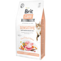 Сухий корм Brit Care Cat HDigestion & Delicate Taste, для вибагливих кішок, 7 кг Сухий корм Brit Care Cat HDigestion & Delicate Taste, для вибагливих кішок, 7 кг