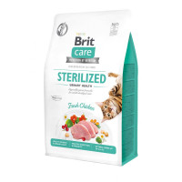 Сухой корм Brit Care Cat GF Sterilized Urinary Health, для взрослых кошек, 0.4 кг Сухой корм Brit Care Cat GF Sterilized Urinary Health, для взрослых кошек, 0.4 кг