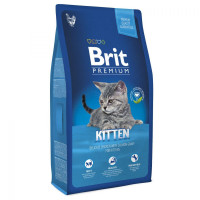 Сухий корм Brit Premium Cat Kitten, для кошенят, 8 кг Сухий корм Brit Premium Cat Kitten, для кошенят, 8 кг
