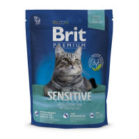 Сухий корм Brit Premium Cat Sensitive, для кішок з чутливим травленням, 0.3 кг Сухий корм Brit Premium Cat Sensitive, для кішок з чутливим травленням, 0.3 кг
