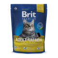 Сухий корм Brit Premium Cat Adult Salmon, для кішок, 0.3 кг