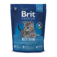 Сухий корм Brit Premium Cat Kitten, для кошенят, 0.3 кг Сухий корм Brit Premium Cat Kitten, для кошенят, 0.3 кг
