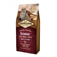 Сухий корм Carnilove Cat Energy & Outdoor, для кішок, північний олень, 6 кг Сухий корм Carnilove Cat Energy & Outdoor, для кішок, північний олень, 6 кг