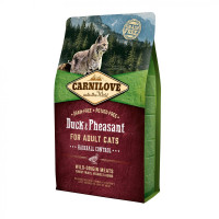 Сухой корм Carnilove Cat Hairball Controll, для кошек, для выведения шерсти, утка, фазан, 2 кг Сухой корм Carnilove Cat Hairball Controll, для кошек, для выведения шерсти, утка, фазан, 2 кг