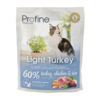Сухий корм Profine Cat Light, для кішок, з індичкою, 0.3 кг Сухий корм Profine Cat Light, для кішок, з індичкою, 0.3 кг