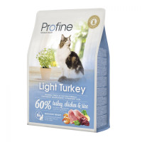 Сухий корм Profine Cat Light, для кішок, з індичкою, 2 кг Сухий корм Profine Cat Light, для кішок, з індичкою, 2 кг