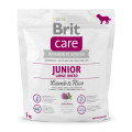 Сухий корм Brit Care Junior Large Breed Lamb & Rice, для цуценят гігантських порід, 1 кг