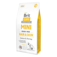Сухой корм Brit Care GF Mini Hair & Skin, для собак малых пород, 7 кг Сухой корм Brit Care GF Mini Hair & Skin, для собак малых пород, 7 кг