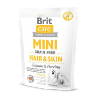 Сухий корм Brit Care GF Mini Hair & Skin, для собак малих порід, 0.4 кг Сухий корм Brit Care GF Mini Hair & Skin, для собак малих порід, 0.4 кг